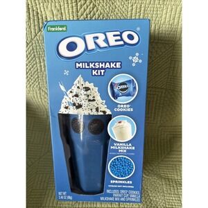 Frankford Oreo Milkshake Kit Blue Oreo Cup And Milkshake Making Supplies